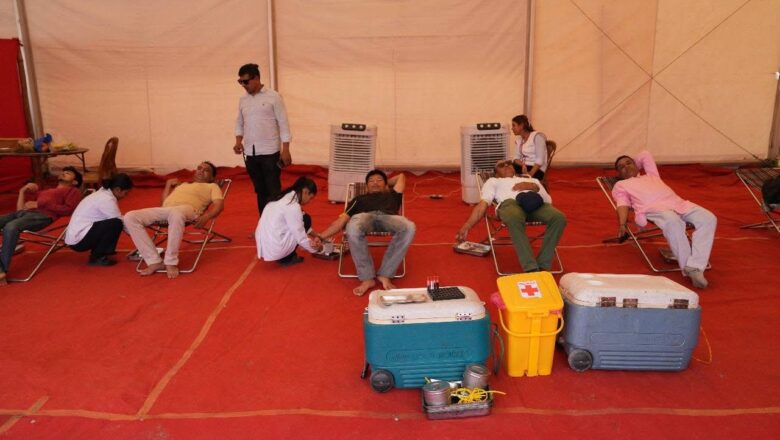 कोटीहोममा ४० युनिट रगत संकलन, शनिबारमात्रै १५ हजार भक्तजन सहभागी