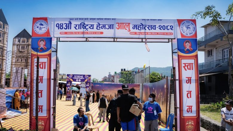 आलु महोत्सवमा बढ्दो सहभागिता,आलु किन्नेको भिड थामिनसक्नु